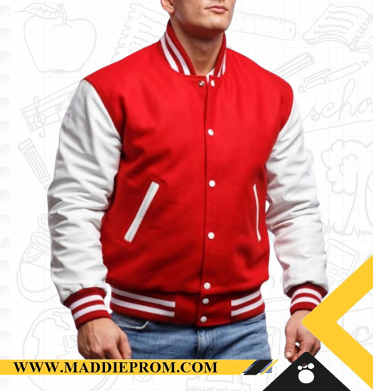 chaquetas prom bogota - BEISBOLERAS prom bogota - VARSITY ROJA 05