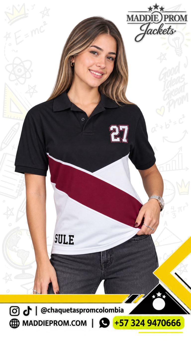 CAMISETA POLO MADDIE PROM JACKETS - OPCION 13