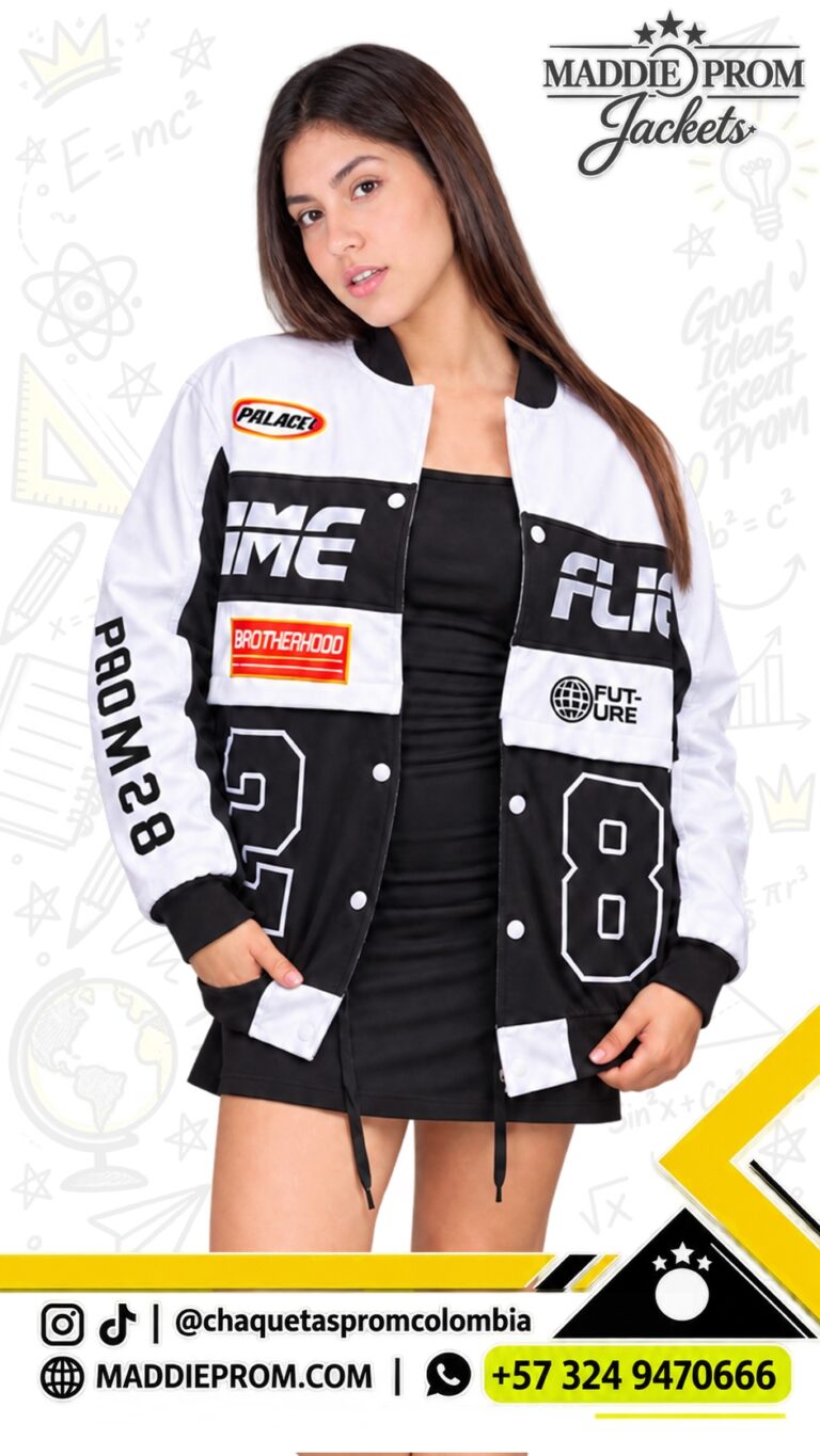 Chaqueta prom de dos piezas personalizada