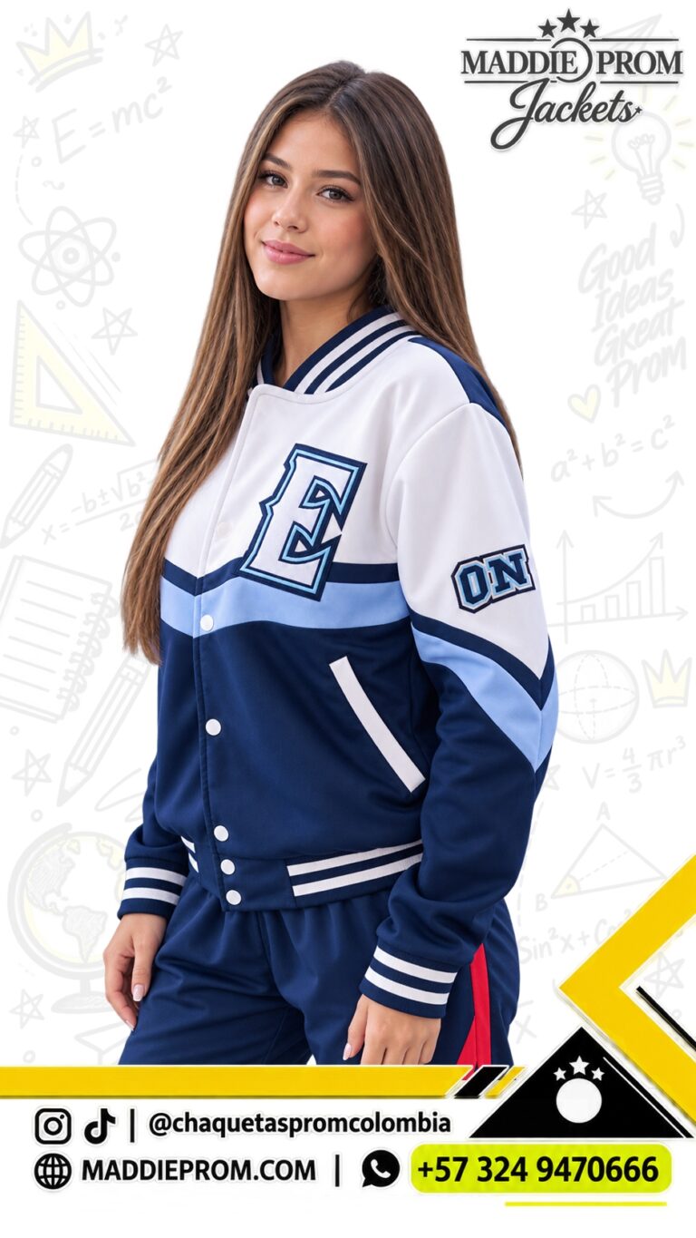 Chaqueta prom beisbolera estructurada clásica personalizada