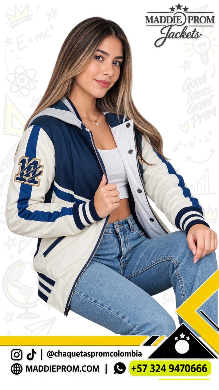 Chaqueta prom varsity clásica personalizada para promoción